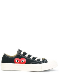 Sneakers stampate nere di Comme des Garcons