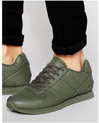 Sneakers verde oliva di Asos