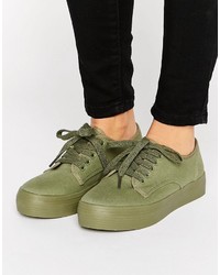 Sneakers verde oliva di Blink