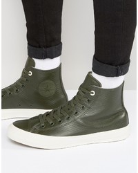 Sneakers verde oliva di Converse