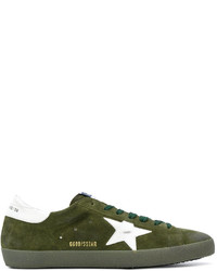 Sneakers verde oliva di Golden Goose