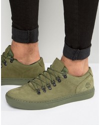 Sneakers verde oliva di Timberland