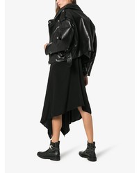 Stivaletti in pelle con borchie neri di Givenchy