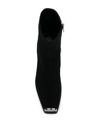 Stivaletti in pelle scamosciata neri di Calvin Klein 205W39nyc