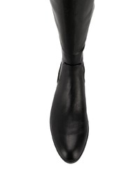 Stivali al ginocchio in pelle neri di Calvin Klein