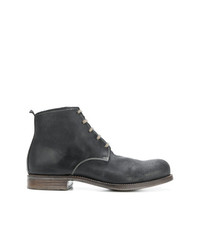 Stivali casual in pelle grigio scuro di Dimissianos & Miller
