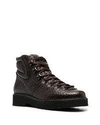 Stivali casual in pelle marrone scuro di Tod's