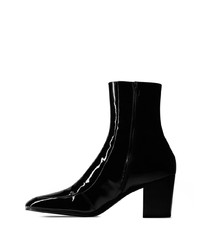 Stivali casual in pelle neri di Saint Laurent