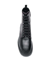 Stivali casual in pelle neri di Car Shoe