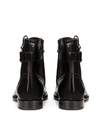 Stivali casual in pelle neri di Dolce & Gabbana