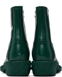 Stivali casual in pelle verde scuro di CamperLab