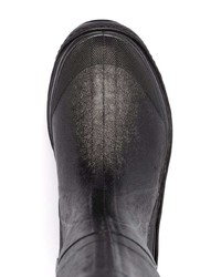 Stivali chelsea di gomma neri di Dolce & Gabbana