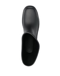 Stivali chelsea di gomma neri di MSGM