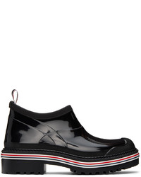 Stivali chelsea di gomma neri di Thom Browne
