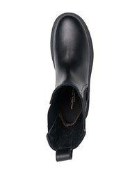 Stivali chelsea in pelle neri di Philippe Model Paris