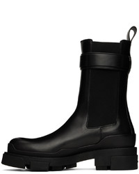Stivali chelsea in pelle neri di Givenchy