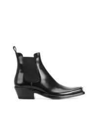 Stivali chelsea in pelle neri di Calvin Klein 205W39nyc