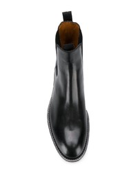 Stivali chelsea in pelle neri di Givenchy