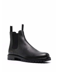 Stivali chelsea in pelle neri di Common Projects