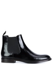 Stivali chelsea in pelle neri di Marc Jacobs