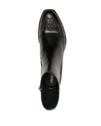 Stivali chelsea in pelle neri di Roberto Cavalli