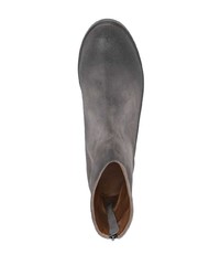Stivali chelsea in pelle scamosciata grigi di Marsèll
