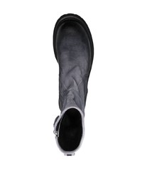 Stivali chelsea in pelle scamosciata grigio scuro di Premiata