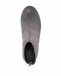Stivali chelsea in pelle scamosciata grigio scuro di Marsèll