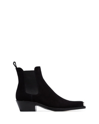 Stivali chelsea in pelle scamosciata neri di Calvin Klein 205W39nyc