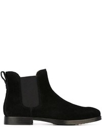 Stivali chelsea in pelle scamosciata neri di Polo Ralph Lauren