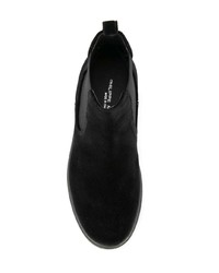 Stivali chelsea in pelle scamosciata neri di Philippe Model