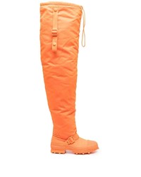 Stivali da lavoro di tela arancioni di CamperLab