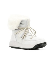Stivali da neve bianchi di Ea7 Emporio Armani