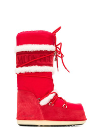 Stivali da neve rossi di Yves Salomon