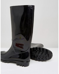 Stivali di gomma neri di Asos