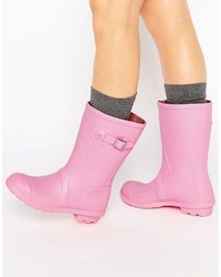 Stivali di gomma rosa di Asos