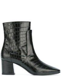 Stivali in pelle neri di Givenchy