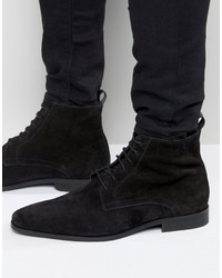 Stivali in pelle scamosciata neri di Zign Shoes