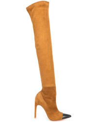 Stivali sopra il ginocchio terracotta di Givenchy