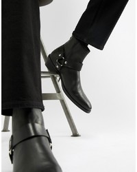 Stivali texani neri di ASOS DESIGN