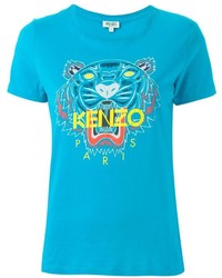 T-shirt acqua di Kenzo