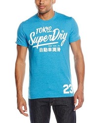 T-shirt acqua di Superdry