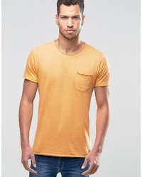 T-shirt arancione di Brave Soul
