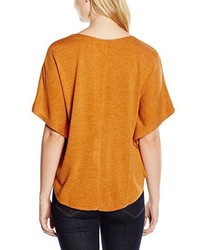T-shirt arancione di Cortefiel