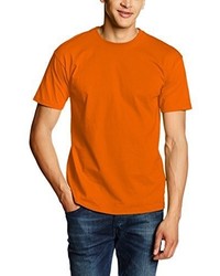 T-shirt arancione di Fruit of the Loom