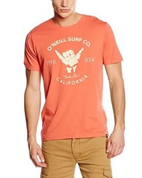 T-shirt arancione di O'Neill