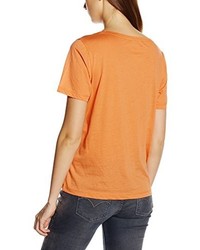 T-shirt arancione di Whyred