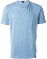 T-shirt azzurra di Drumohr