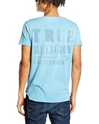 T-shirt azzurra di True Religion