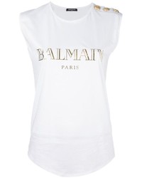T-shirt bianca di Balmain